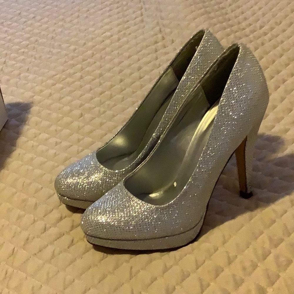 Silver heels